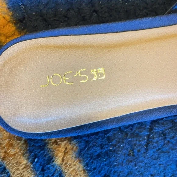 Joe’s Women's Navy Suede Mules - Picture 6 of 6